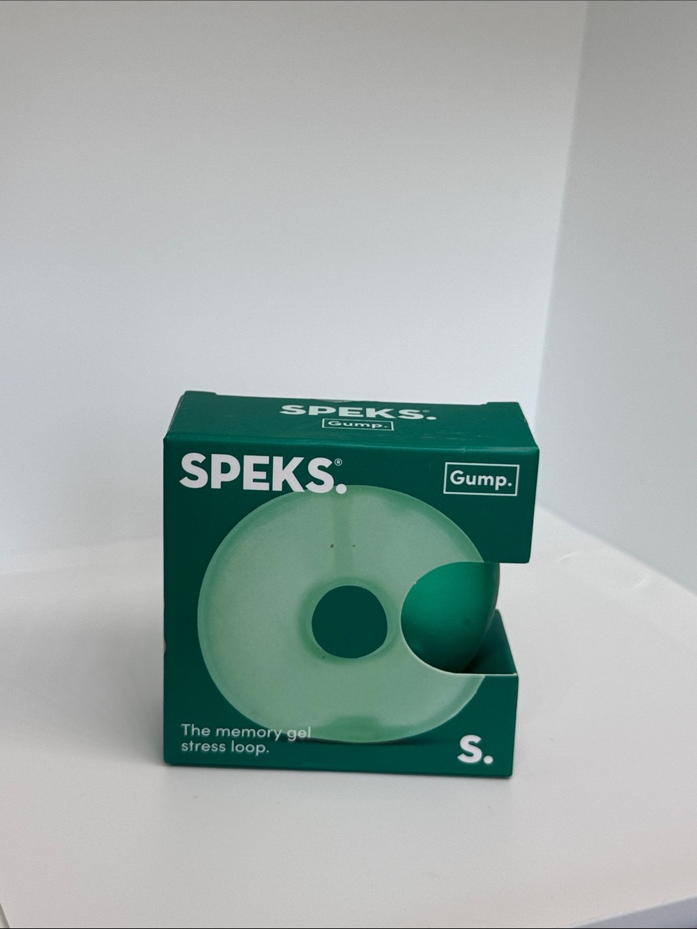 SPEKS Gump Memory Gel Stress Loop - Green